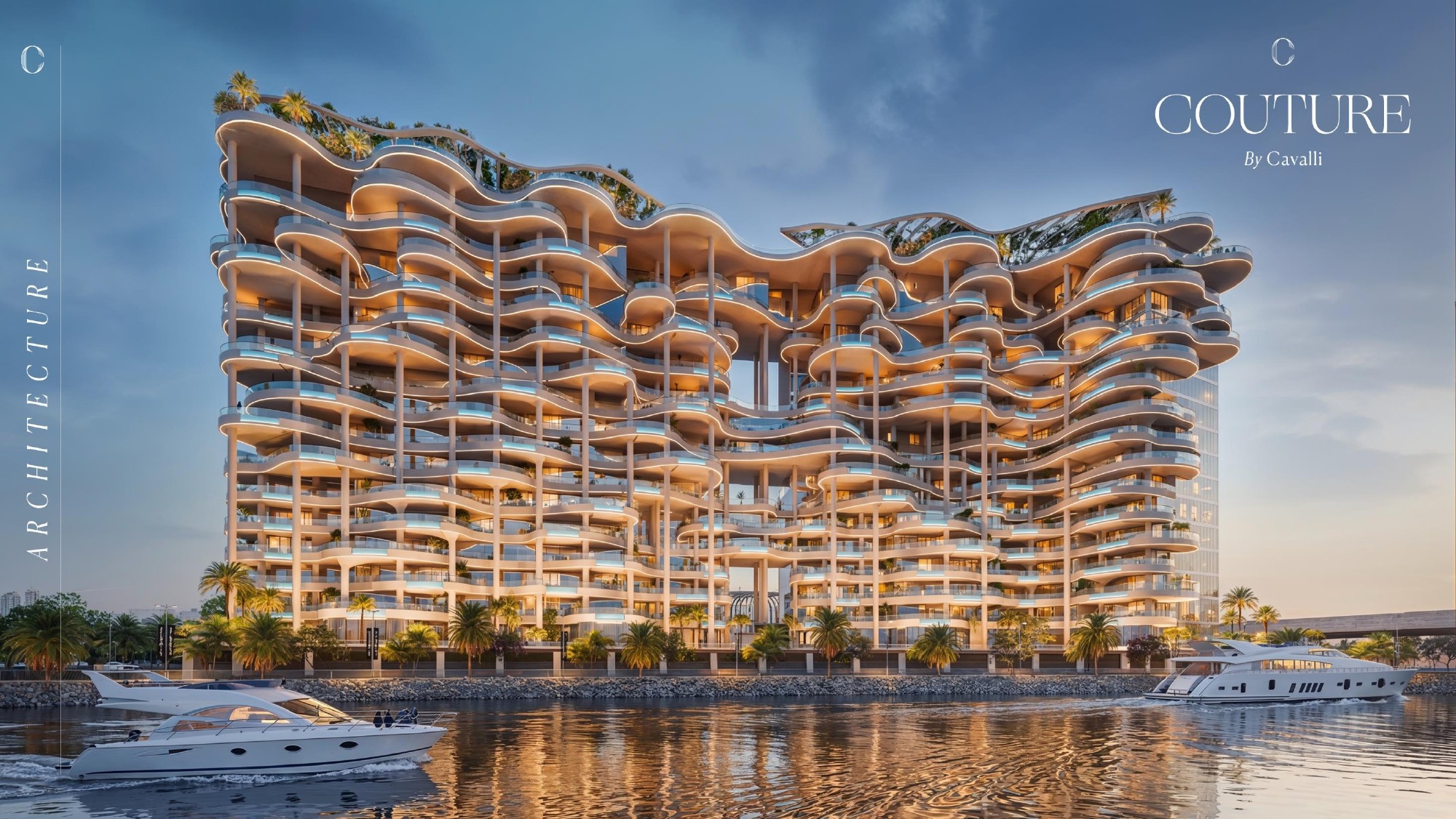 Couture by Cavalli waterfront residences in Dubai