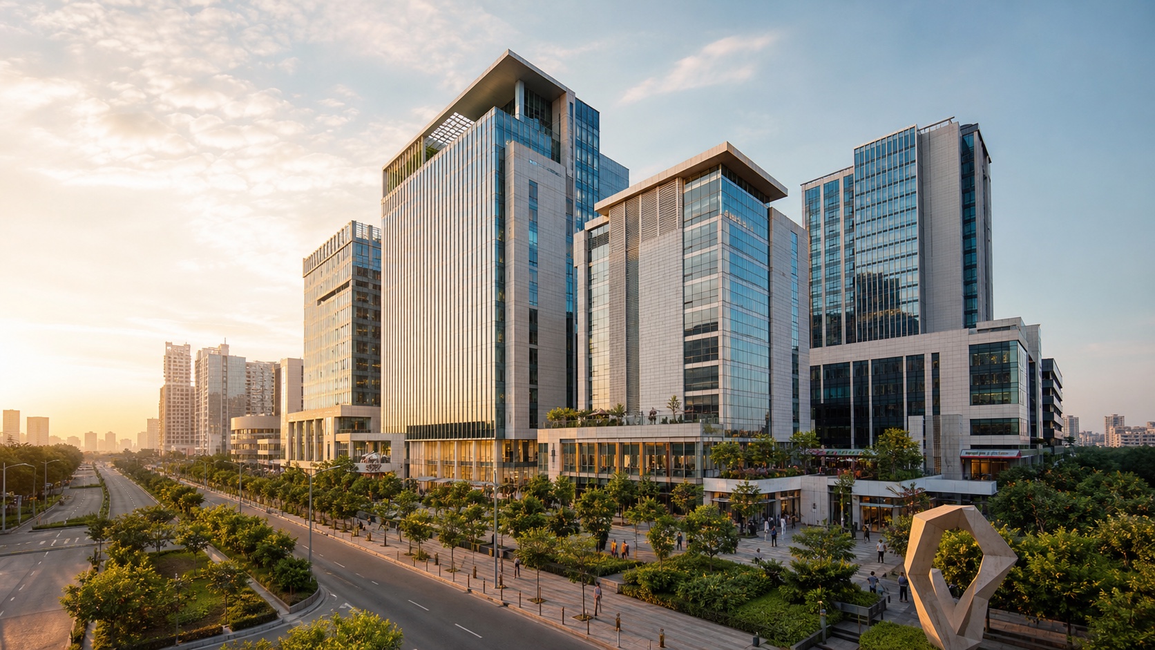 Premium commercial destination in a modern urban district